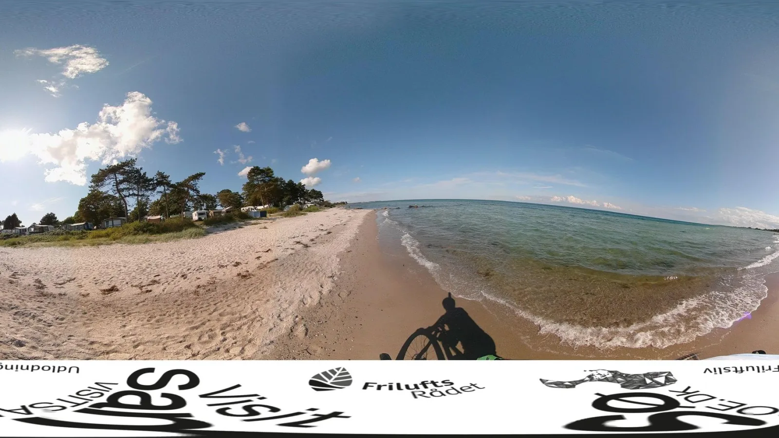Badegewässer: STRANDSKOVEN UD FOR CAMPINGPLADS – udsigt til strand eller hav